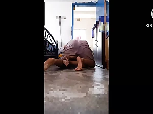 Desi girlfriend and her BEAU get down and muddy in a morning fuck-fest with thick melons and immense schlongs