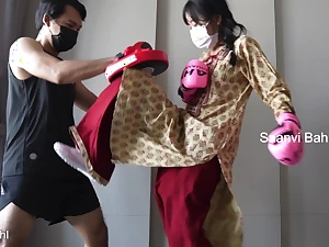 Observe Saanvi Bahl train a lesson like a professional in this supah super hot Indian fucky-fucky movie